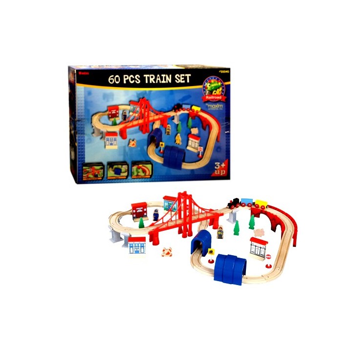 Deluxe 60pc Train Set