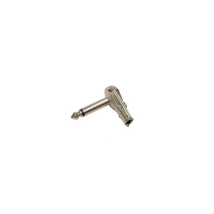 1/4" Mono Right Angle Plug