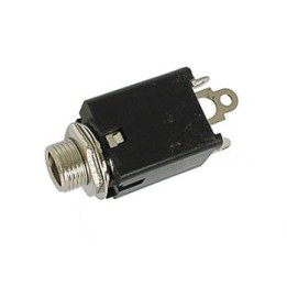 1/4" (6.35mm) Stereo Panel Mount Audio Jack