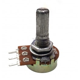 Eease A20K Knurled Shaft GP202 Linear Taper Potentiometer 18mm
