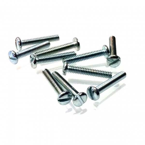 Kadee #256 Insulated Nylon Screws (2-56 X 1/2in) For HO Gauge Model Trains - 12 Pack