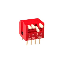 4 Pin DIP Switch Side Levers