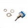 Metal Toggle Switch:  SPDT