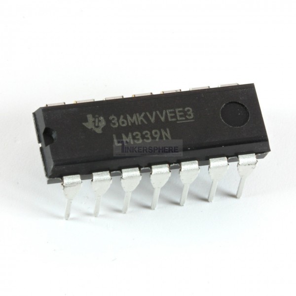 thumbnail image 2 of LM339 Comparator Explained – Pinout, Specs & Circuit Examples 2 of 12