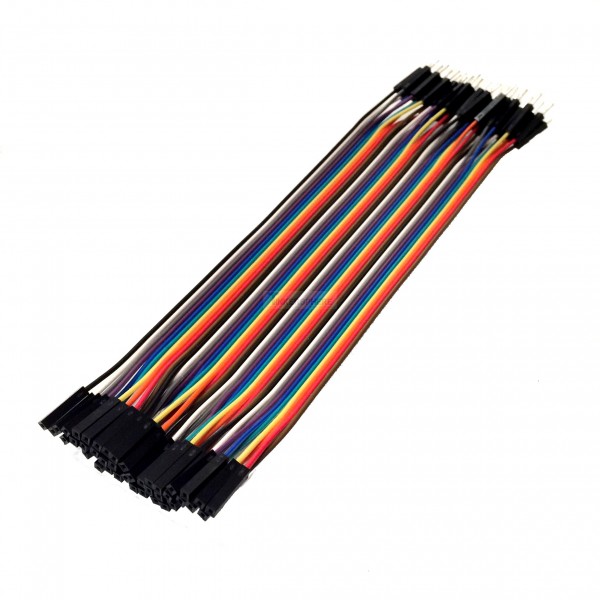 $6.90 - 40 Pin Jumper Cable: Male to Female - Tinkersphere