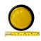 Big Dome Pushbutton - Yellow Illuminated 100mm