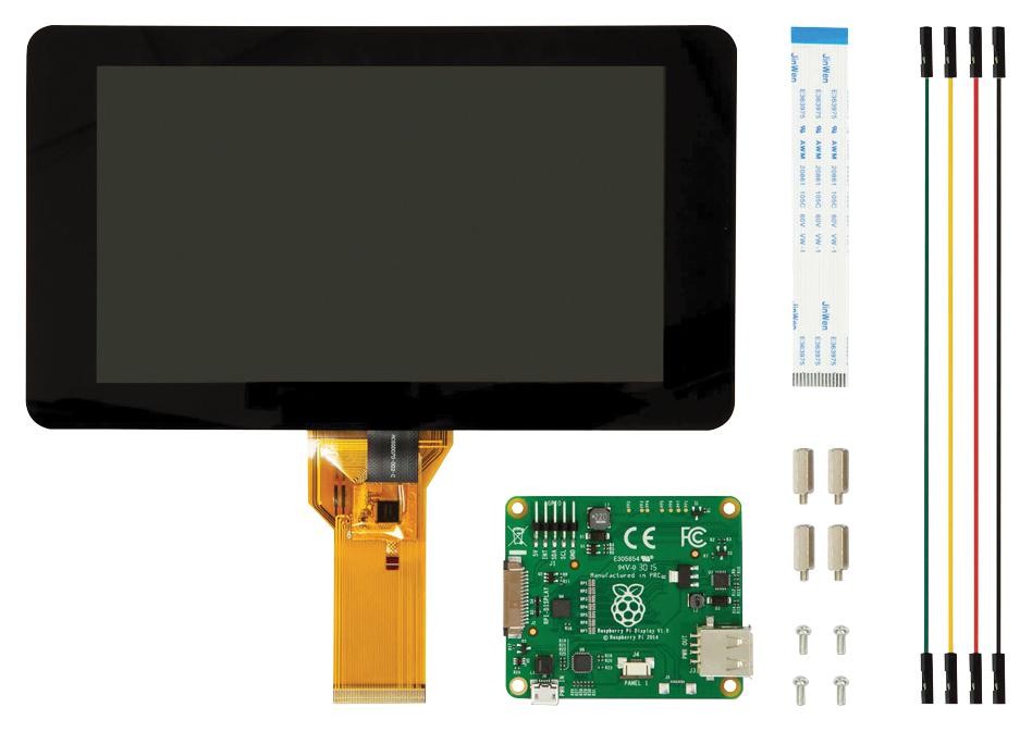 $69.99 - Raspberry Pi Official Display 7 inch Touchscreen - Tinkersphere