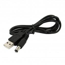 USB to DC 5.5x2.1mm Cable