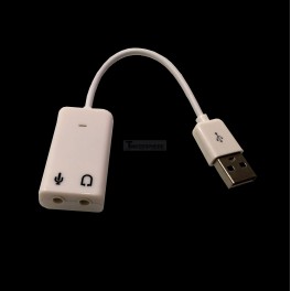 USB Audio Adapter (Raspberry Pi Compatible)