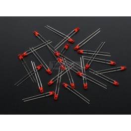 25 pack of 3mm LEDs