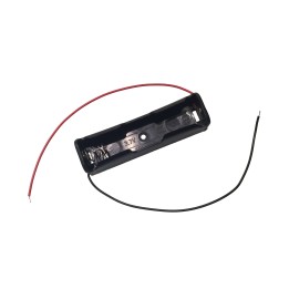 Single 18650 Battery Holder with Wires