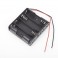 4 AA Battery Holder with Wires