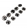 Sewable Metal Snap Buttons 5 pack