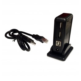 7 Port USB Hub for Raspberry Pi with External Power Port