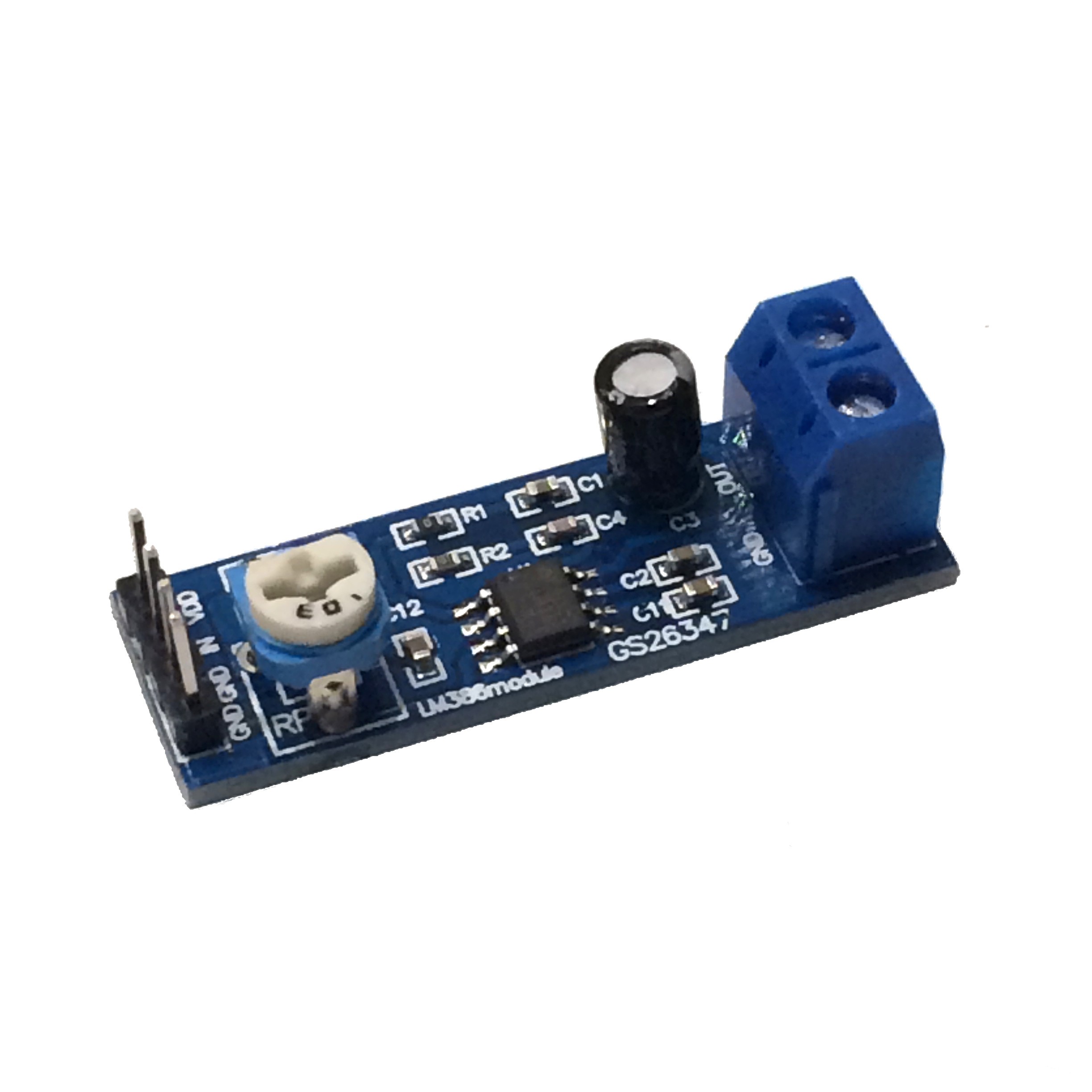 $4.99 - LM386 Audio Amplifier Module - Tinkersphere