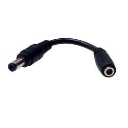 Female 3.5x1.35mm to Male 5.5x2.5mm Adapter