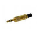 1/8" Stereo Gold Plated Plug