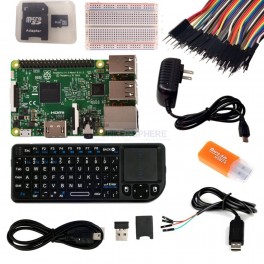 Raspberry Pi 3 Starter Kit (Raspberry Pi included)