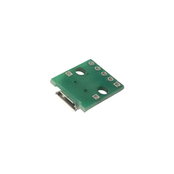 Female MicroUSB Breakout Board