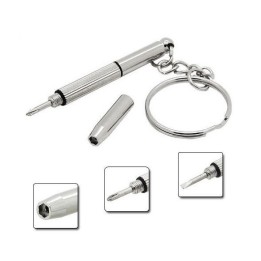 3 in 1 Precision Screwdriver Keychain