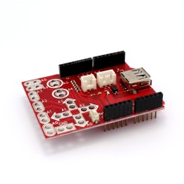 Makey Makey Compatible Shield for Arduino