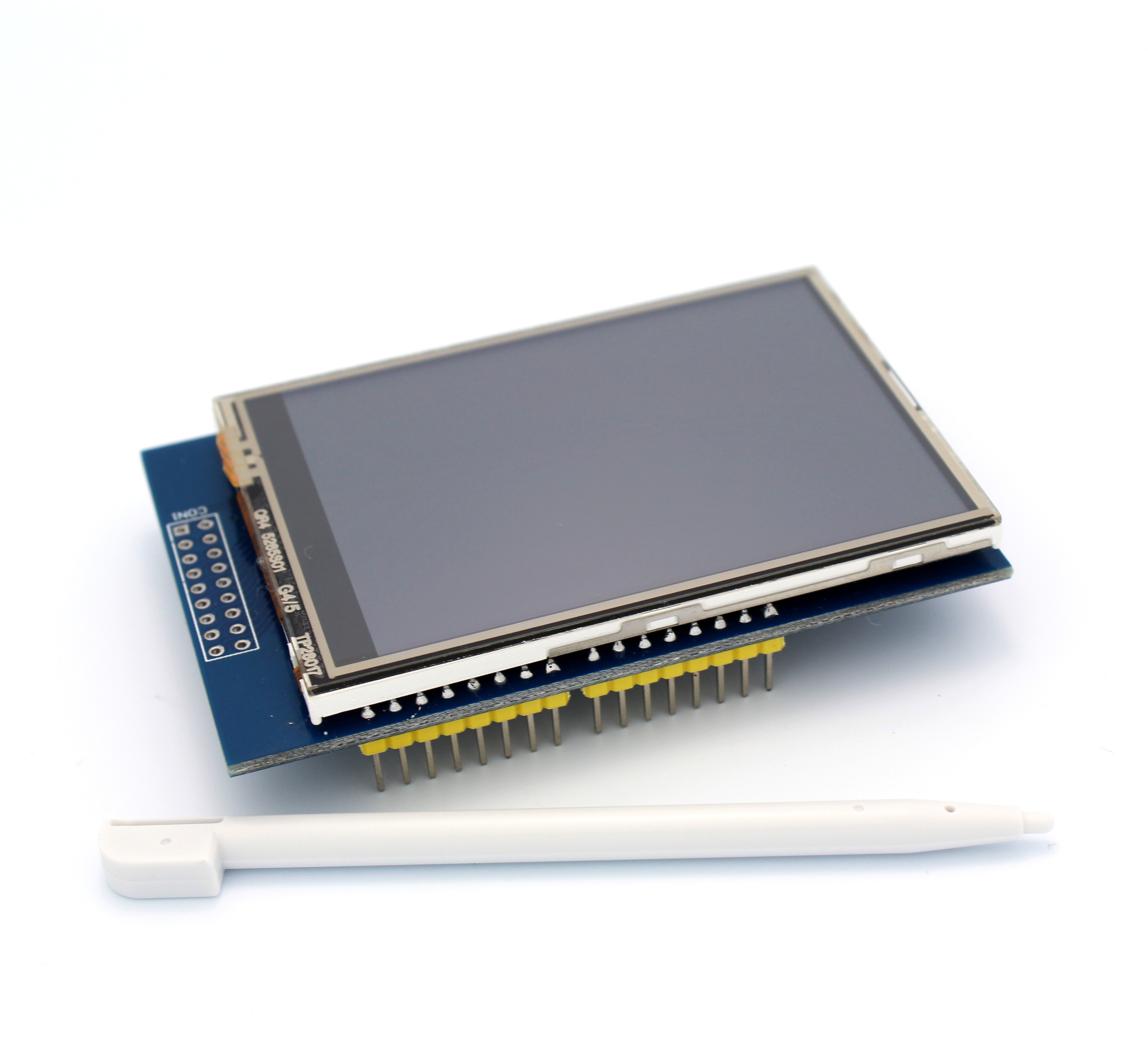 2.8 tft touch shield for arduino with resistive touch screen