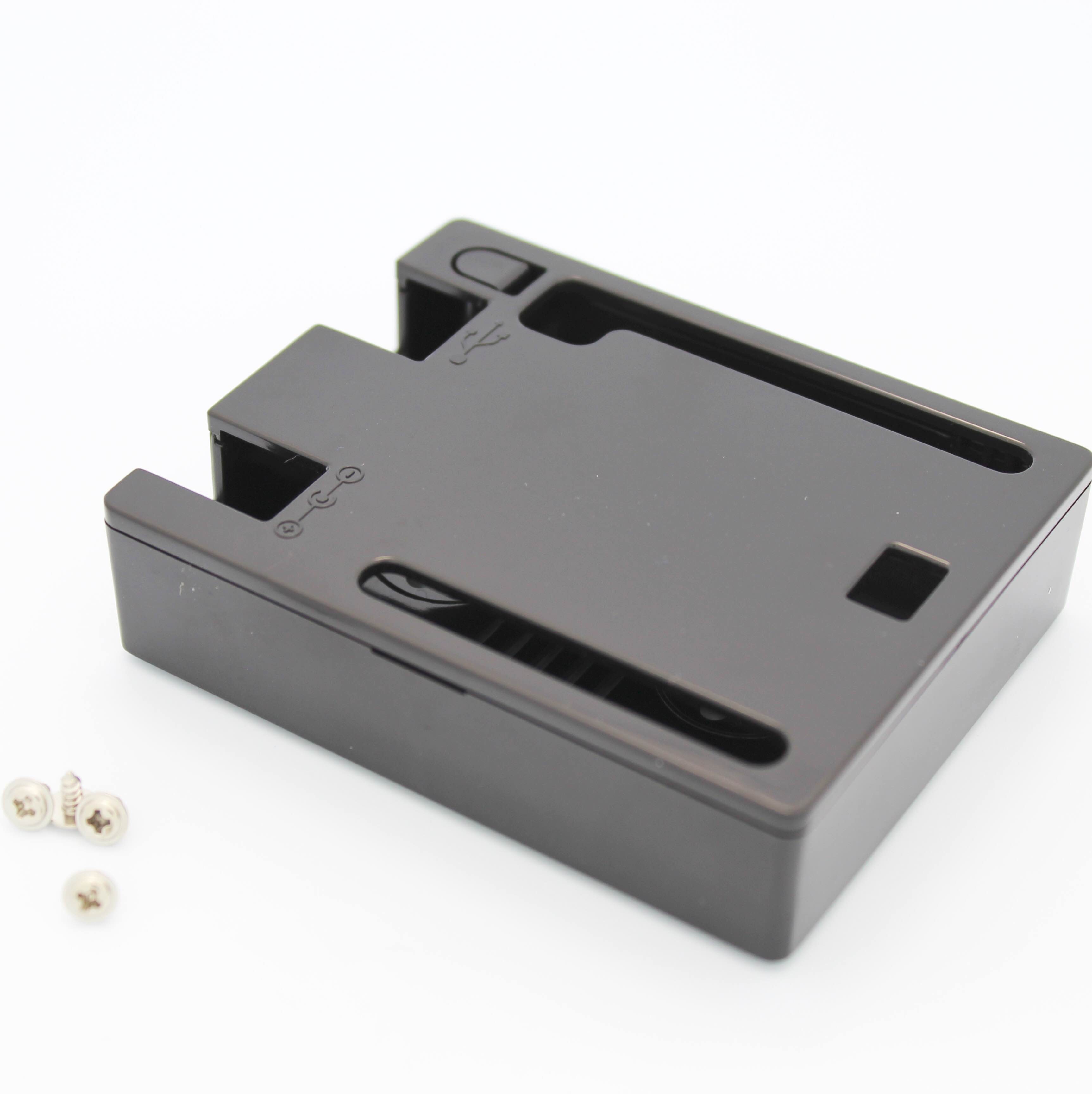 Black Plastic Case Enclosure Box for UNO R3 Compatible with Arduino 