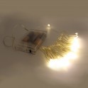 Battery Operated Copper String Lights - 50 LED