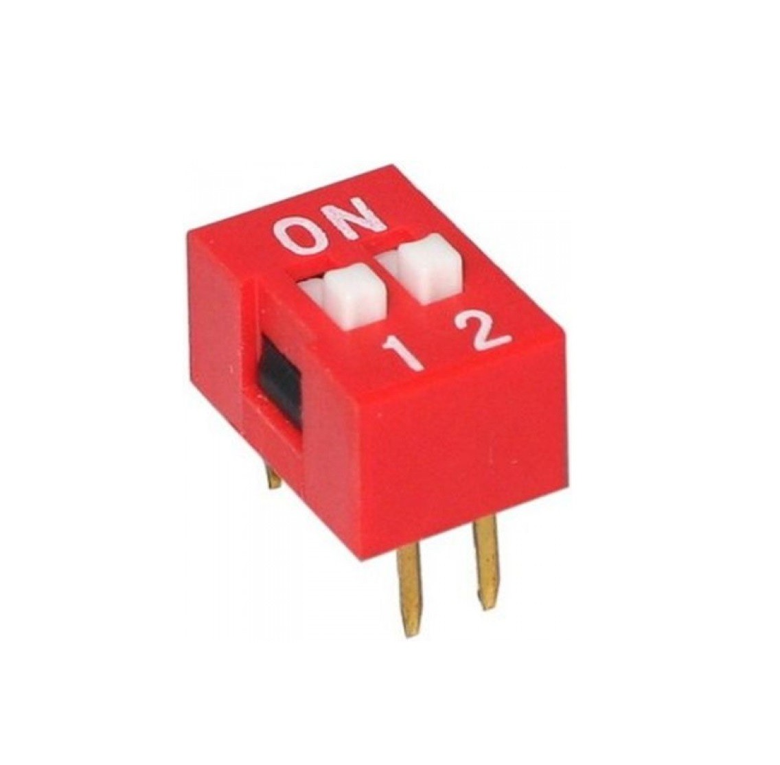 1.49 2 Pin DIP Switch (Breadboard & Perfboard Compatible) Tinkersphere