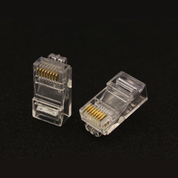 RJ45 Connector for Network Cables (2 pack)
