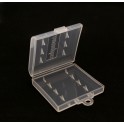 Plastic AA Battery Case