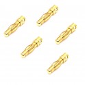 2mm Bullet Connector Male 5 pack