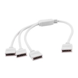 Female 1 to 3 4P RGB LED Strip Splitter Cable