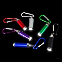 Mini Bullet Flashlight Keychain
