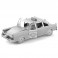 Checker Cab: 3D Steel Laser Cut Model