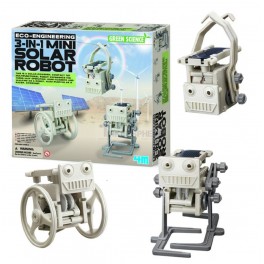 Mini Solar Robot 3 in 1
