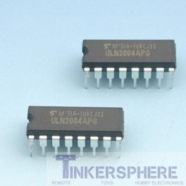 Darlington Transistor Array 6-15V Input: ULN2004