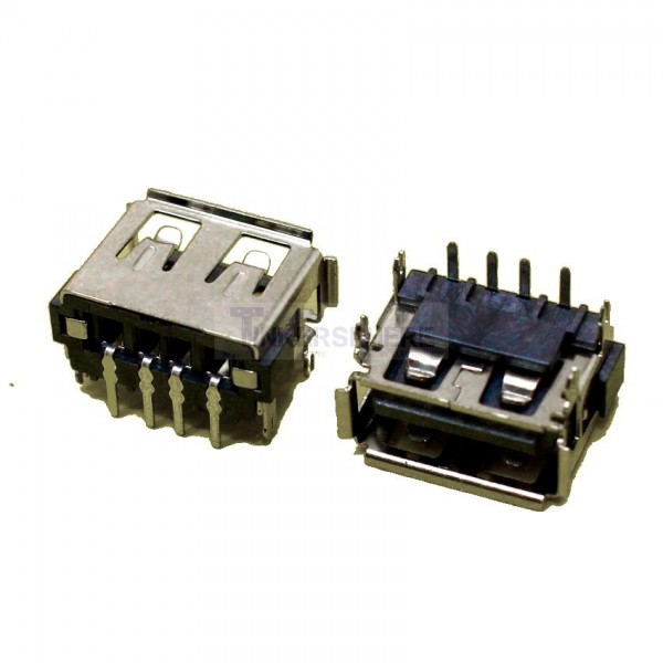 TISHITA USB Type A Standard Port Female Soldering Jacks Connector