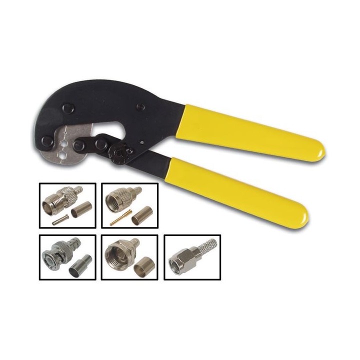 Crimping Tool for F & BNC Connectors