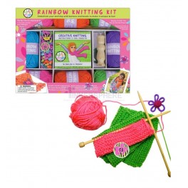 Rainbow Knitting Kit