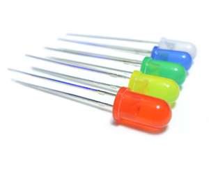 $3.99 - 25 pack of 5mm LEDs (Standard Size) - Tinkersphere