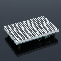 16x24 Red LED Matrix Panel - Chainable HT1632C Driver