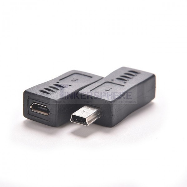 $2.99 - Micro USB Female to Mini USB - Tinkersphere