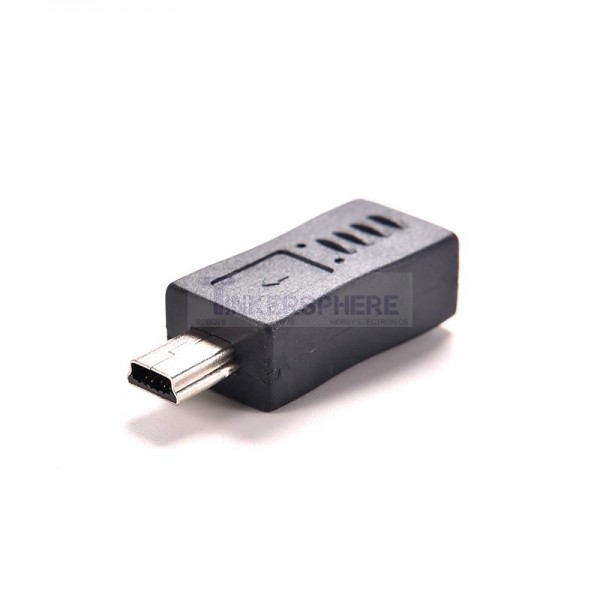 lunch Lezen reservering $2.99 - Micro USB Female to Mini USB Male - Tinkersphere