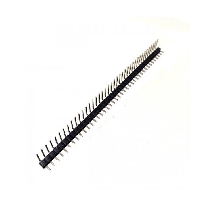 Right Angle Male Header Pins (Row of 40)