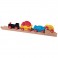 Car Transporter Train for Wooden Toy Sets