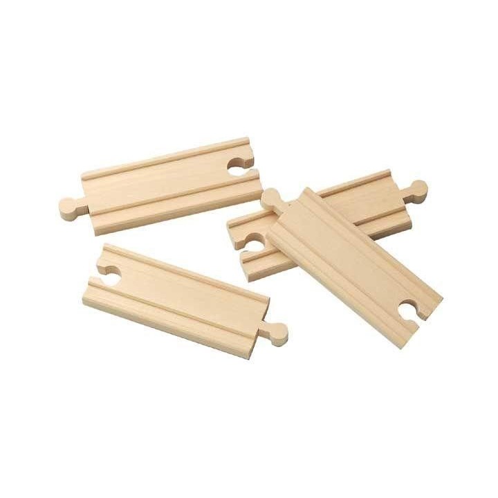4" Straight Train Tracks 