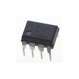 NE5532 Dual Audio Op Amp: Low-Noise High-Speed