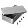 Aluminum Project Box - 4.4" x 2.4" x 1.2"
