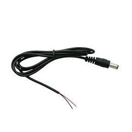Long DC Power Plug Cable 5.5x2.1mm